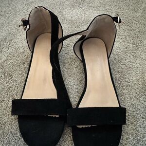 Elegant Black Women's Sandals